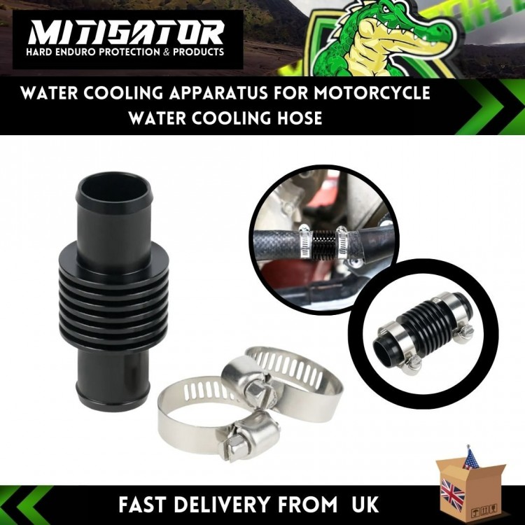  Mitigator Motorcycle In Line Super Cooler For Radiator Hose Fits Unıversal 0.76″ Inside Diameter Hose